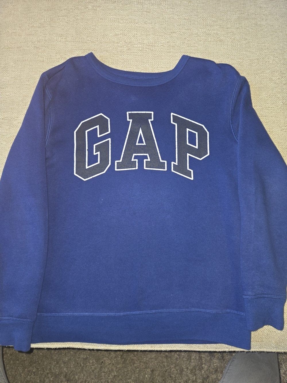 GAP Kids Royal Blue And Navy Blue Logo Sweatshirt